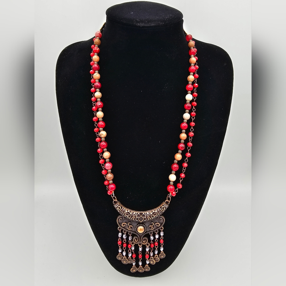 Bohemian Style Chandelier Necklace